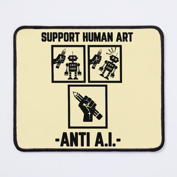Item preview, Anti Ai.Funny Anti Artificial Intelligence designed and sold by aussieexplore.
