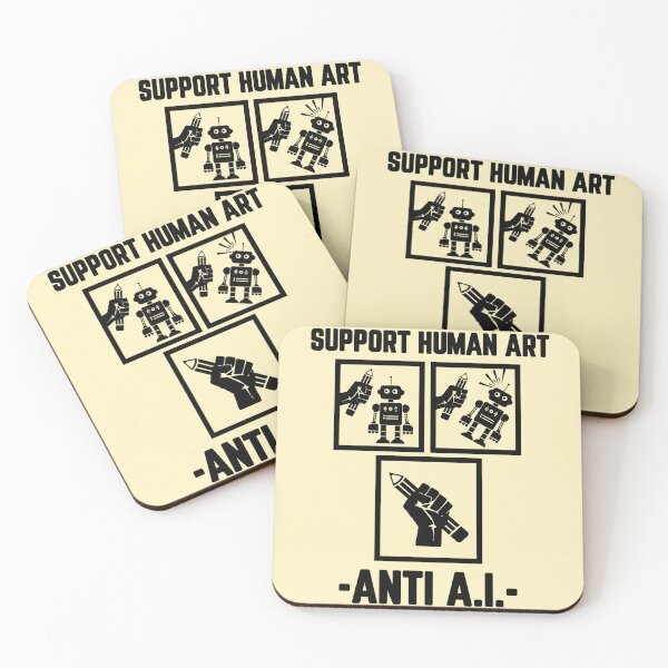 Item preview, Anti Ai.Funny Anti Artificial Intelligence designed and sold by aussieexplore.