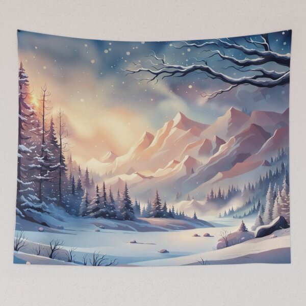 Artikelvorschau, Winterlandschaft entworfen und verkauft von Korral.