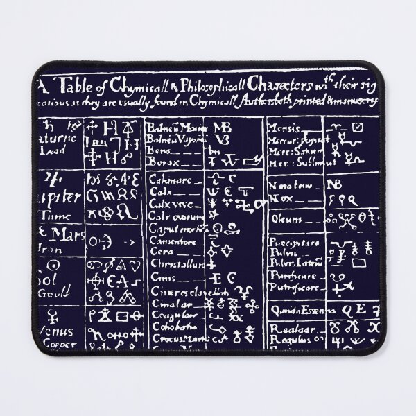 Item preview, Medieval Alchemy Chart of Elements Basil Valentine designed and sold by Pixelchicken.