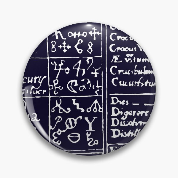 Item preview, Medieval Alchemy Chart of Elements Basil Valentine designed and sold by Pixelchicken.
