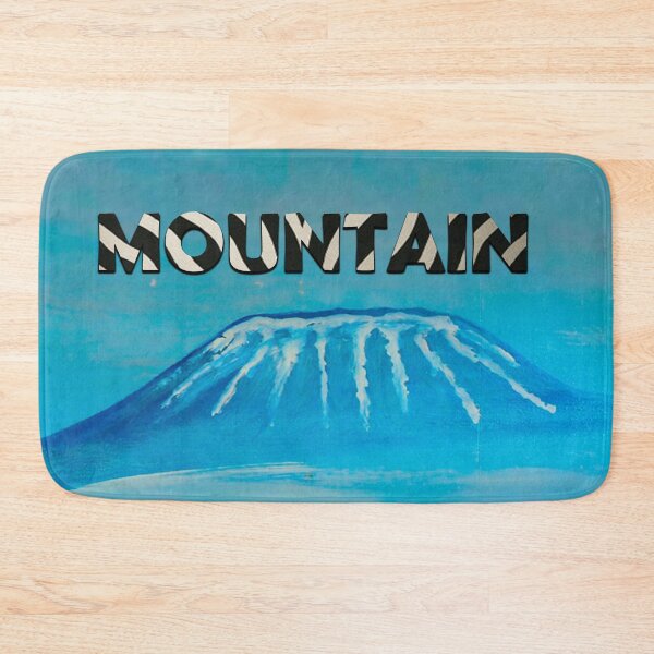 Item preview, Mountain flowing and capped with snow designed and sold by annenambiro.