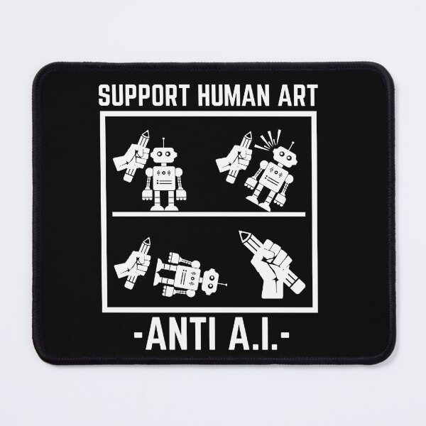 Item preview, Anti Ai.Funny Anti Artificial Intelligence designed and sold by aussieexplore.