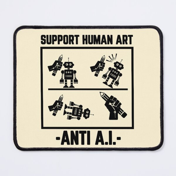 Item preview, Anti Ai.Funny Anti Artificial Intelligence designed and sold by aussieexplore.