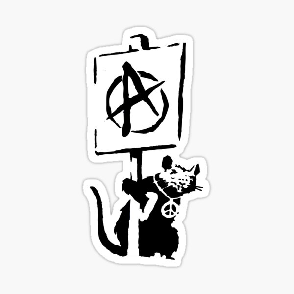 Item preview, ¡Revolución de las ratas Banksy! designed and sold by ThatMerchStore.