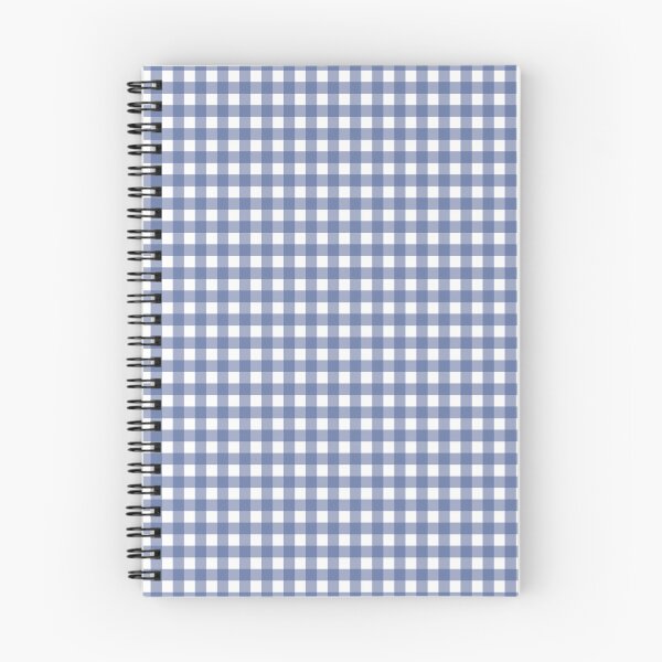 Item preview, Gingham Check Pattern in Navy Blue and White designed and sold by kierkegaard.