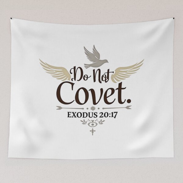 Item preview, Grateful Heart – Exodus 20:17 No Room for Envy Tee designed and sold by ebocraft.