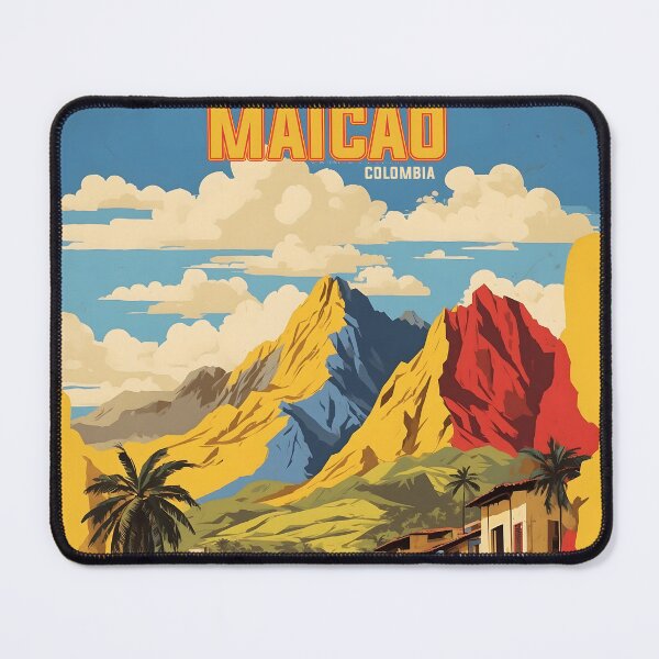 Item preview, Maicao Colombia Retro Vintage Poster Tourism designed and sold by TravelersGems.