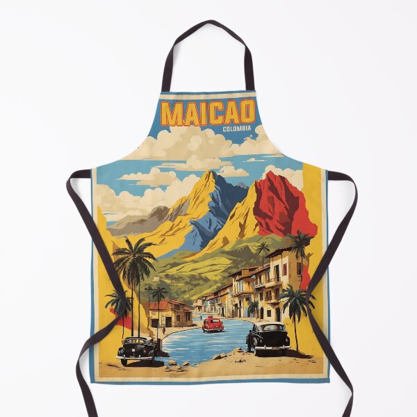 Item preview, Maicao Colombia Retro Vintage Poster Tourism  designed and sold by TravelersGems.