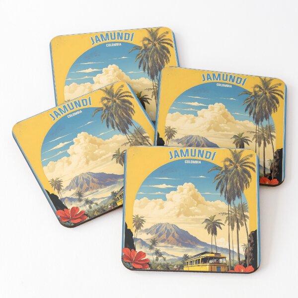 Item preview, Jamundi Colombia Retro Vintage Poster Tourism  designed and sold by TravelersGems.