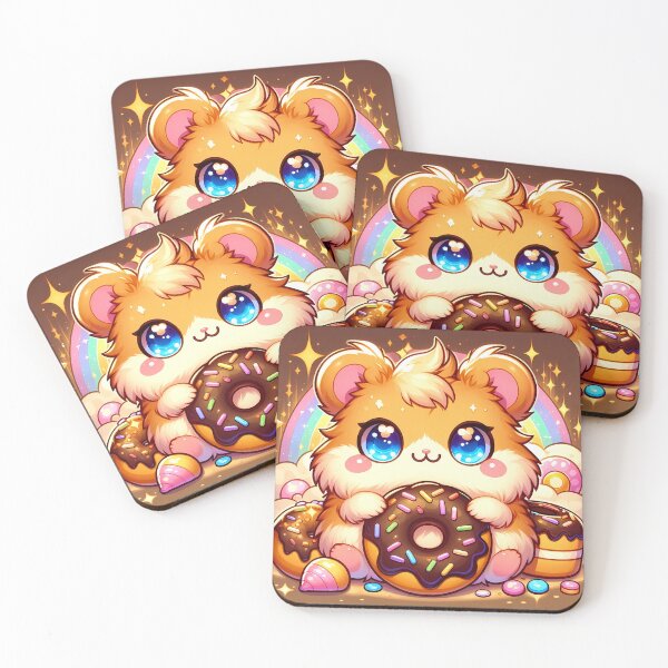 Item preview, Hamster Holding a Chocolate Donut designed and sold by Jbl55.