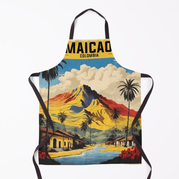 Item preview, Maicao Colombia Retro Vintage Poster Tourism  designed and sold by TravelersGems.