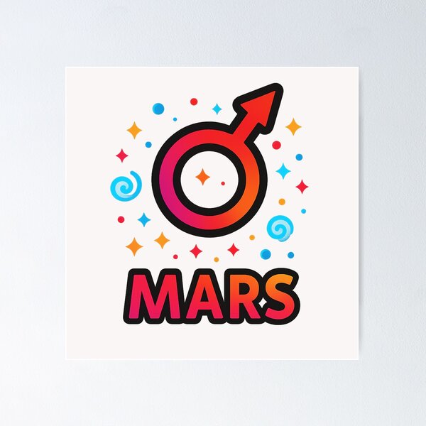 Item preview, Mars – Psychedelic Astral Planet Art 2 designed and sold by sifo2024.