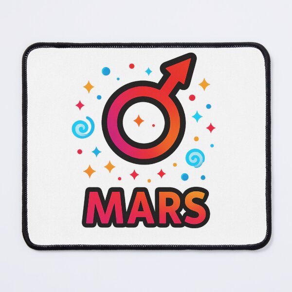 Item preview, Mars – Psychedelic Astral Planet Art 2 designed and sold by sifo2024.