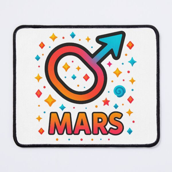 Item preview, Mars – Psychedelic Astral Planet Art 1 designed and sold by sifo2024.