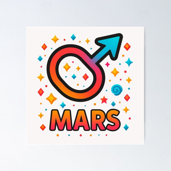 Item preview, Mars – Psychedelic Astral Planet Art 1 designed and sold by sifo2024.