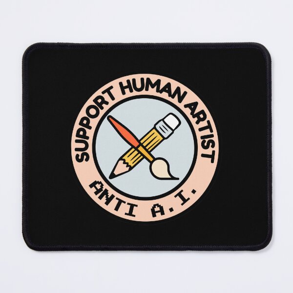 Item preview, Anti Ai.Funny Anti Artificial Intelligence designed and sold by aussieexplore.