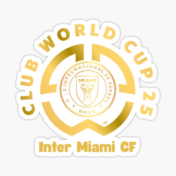 Inter Miami CF Club World Cup USA 2025 Sticker