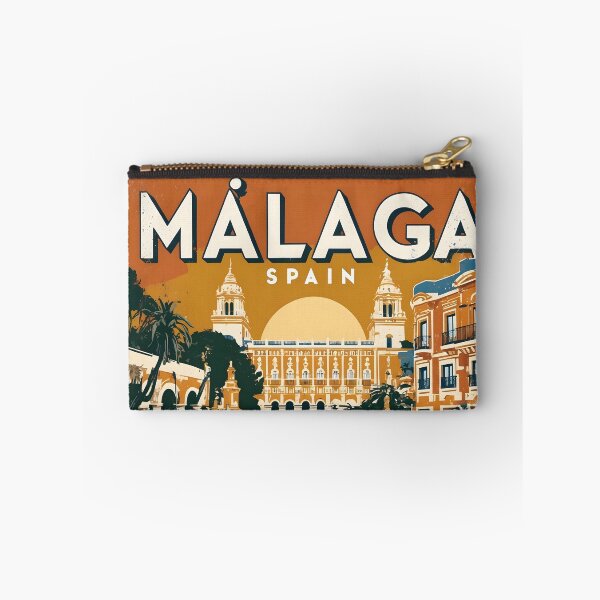 Item preview, Malaga Spain Vintage Travel Tourism designed and sold by TravelersGems.