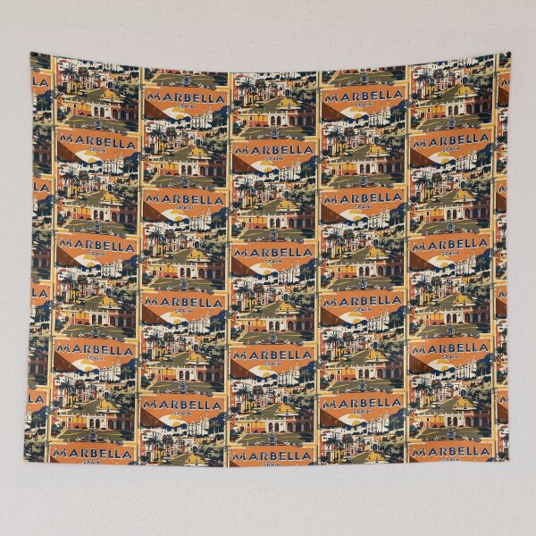 Item preview, Marbella Spain Vintage Travel Tourism designed and sold by TravelersGems.