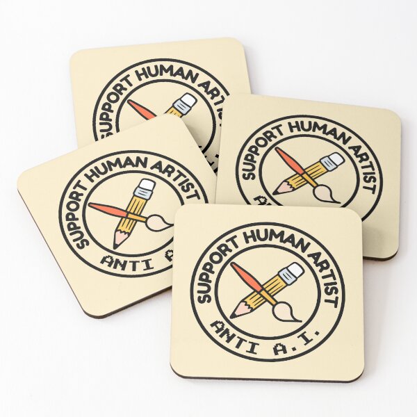 Item preview, Anti Ai.Funny Anti Artificial Intelligence designed and sold by aussieexplore.