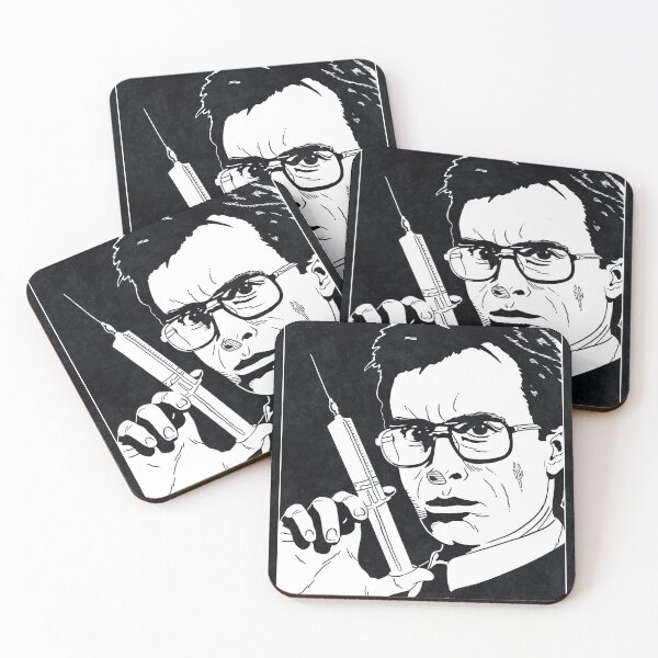 Item preview, HERBERT WEST - Re-Animator (Black and White) designed and sold by FamousWeirdosRB.