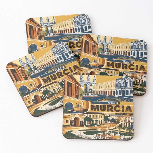 Item preview, Murcia Spain Vintage Travel Tourism designed and sold by TravelersGems.