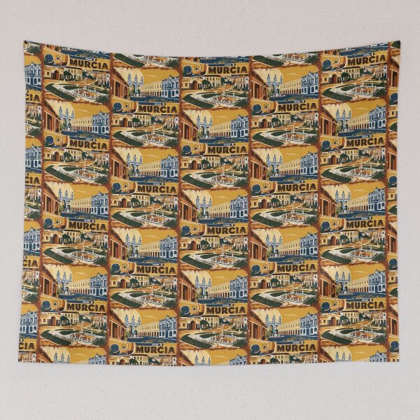 Item preview, Murcia Spain Vintage Travel Tourism designed and sold by TravelersGems.