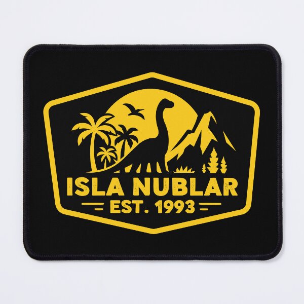 Item preview, Isla Nublar Badge designed and sold by magrodanny.