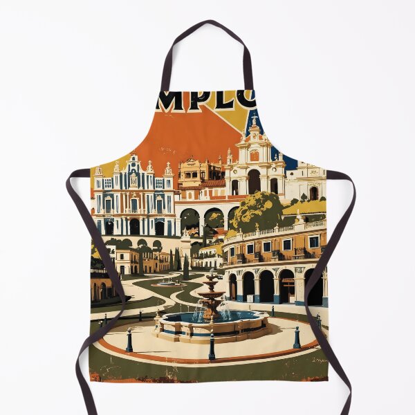 Item preview, Pamplona Spain Vintage Travel Tourism designed and sold by TravelersGems.