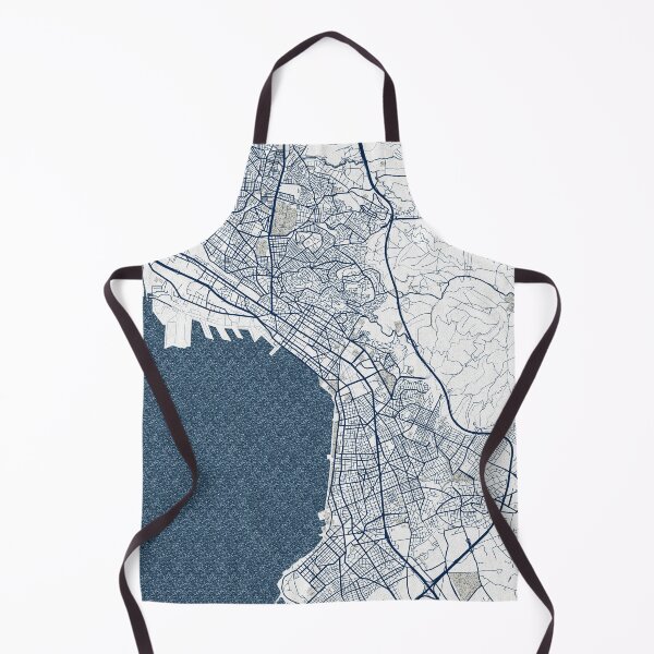 Item preview, Thessaloniki City Map of Greece - Coastal designed and sold by deMAP.