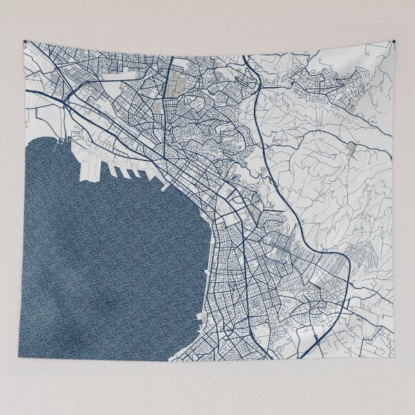 Item preview, Thessaloniki City Map of Greece - Coastal designed and sold by deMAP.
