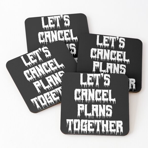 Item preview, Let’s Cancel Plans Together designed and sold by Ninjacatoff.