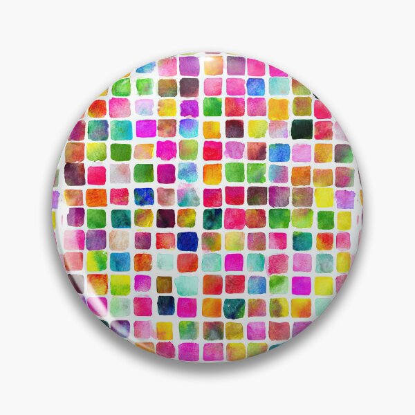 Item preview, Colorful Watercolor Squares Form An Endless Pattern designed and sold by Piotrek0001.