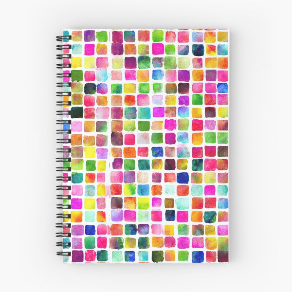 Item preview, Colorful Watercolor Squares Form An Endless Pattern designed and sold by Piotrek0001.