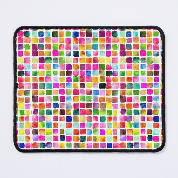 Item preview, Colorful Watercolor Squares Form An Endless Pattern designed and sold by Piotrek0001.