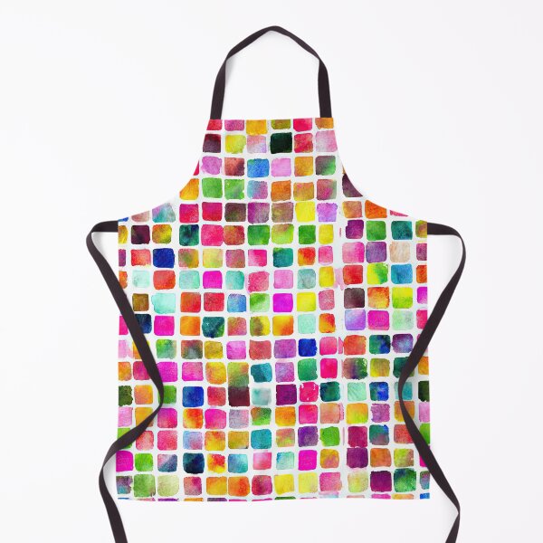 Item preview, Colorful Watercolor Squares Form An Endless Pattern designed and sold by Piotrek0001.