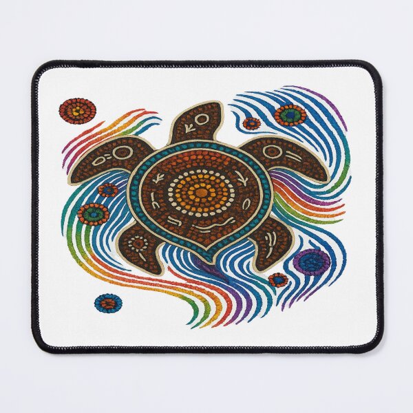 Item preview, Rainbow Turtle Dreaming: An Australian Aboriginal Tribute designed and sold by Globalcitytees.