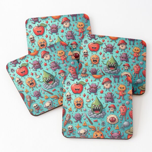 Item preview, Pop Art Graffiti Funny Comics Faces - Creepy Cute 4 designed and sold by SoccaTamam.