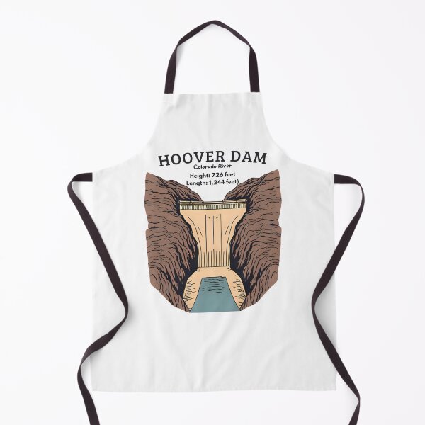 Item preview, Hoover Dam Facts Tee – Engineering Wonder of the Desert designed and sold by CyberArtistOne.