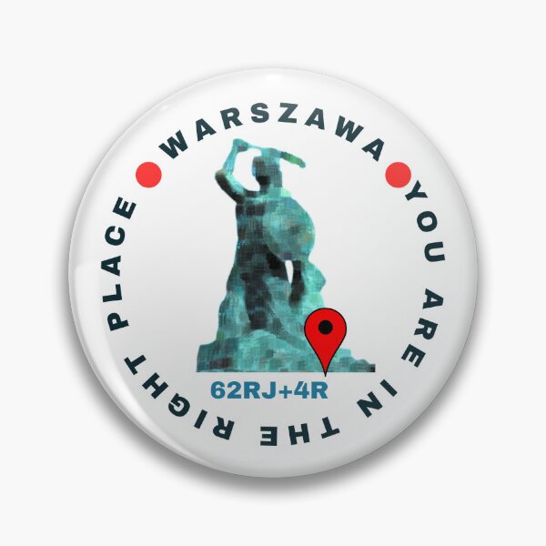 Item preview, Warszawa - right place designed and sold by TOSHA-Poland.