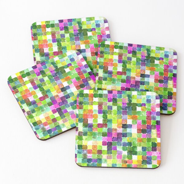 Item preview, Colorful Abstract Squares Seamlessly Dance In Harmony designed and sold by Piotrek0001.