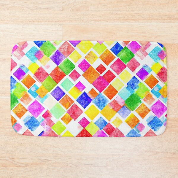 Item preview, Bright Transparent Squares Form A Playful Pattern designed and sold by Piotrek0001.