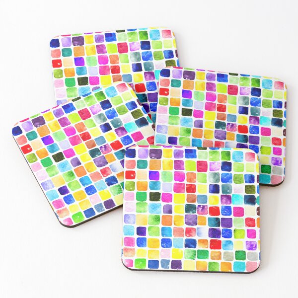 Item preview, Pastel Watercolor Squares In Seamless Artistic Flow designed and sold by Piotrek0001.