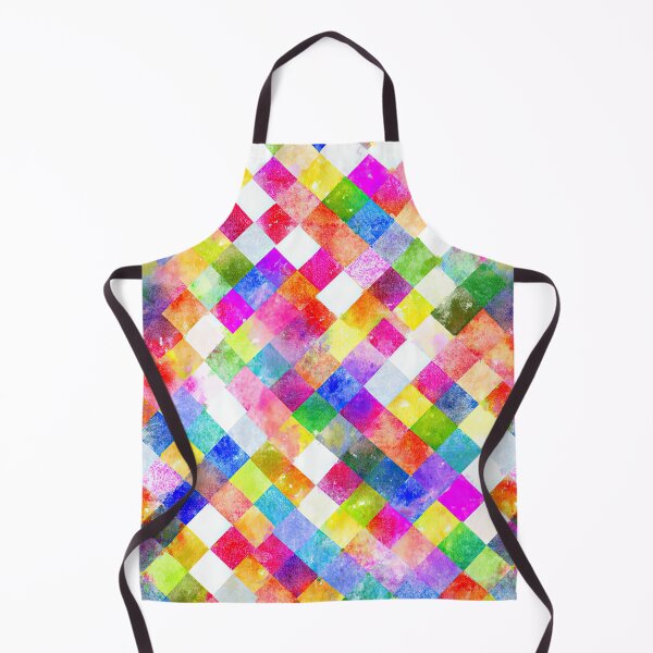 Item preview, Colorful Grid Of Watercolor Squares On White designed and sold by Piotrek0001.