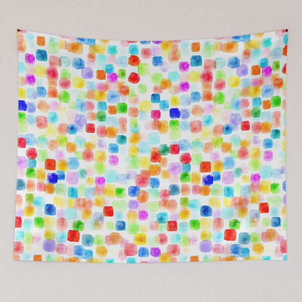Item preview, Seamless Design Of Light Watercolor Square Textures designed and sold by Piotrek0001.
