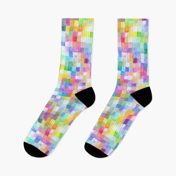 Item preview, Artistic Composition Of Floating Watercolor Squares Pattern designed and sold by Piotrek0001.