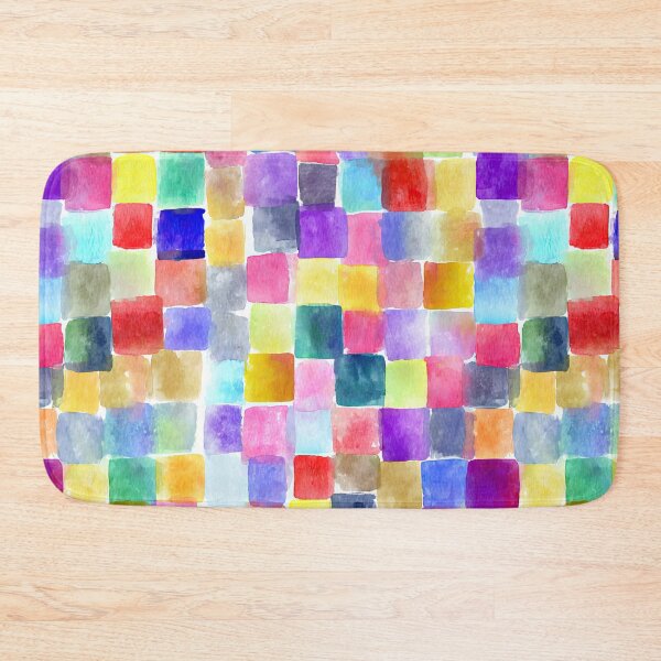 Item preview, Light Geometric Watercolor Grid On Clean Background designed and sold by Piotrek0001.