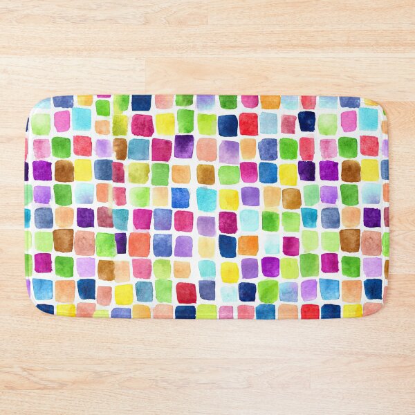 Item preview, Bold Abstract Squares Create Seamless Artistic Rhythm designed and sold by Piotrek0001.
