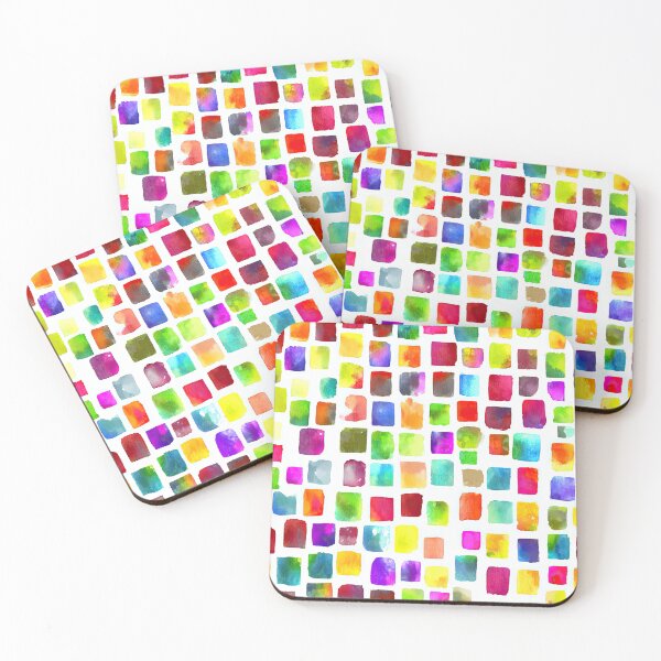 Item preview, Floating Color Squares In Soft Grid Formation designed and sold by Piotrek0001.